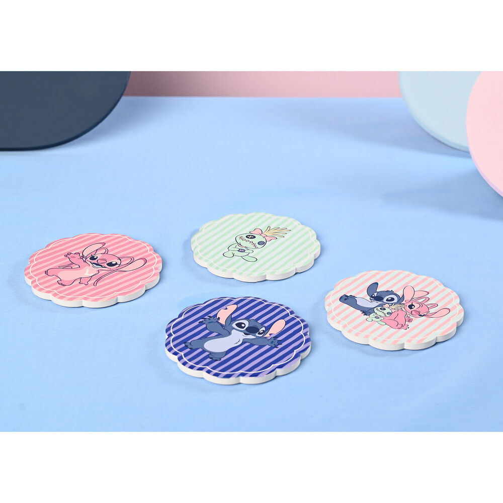 Set 4 posavasos ceramica Stitch Disney WIDDOP & CO