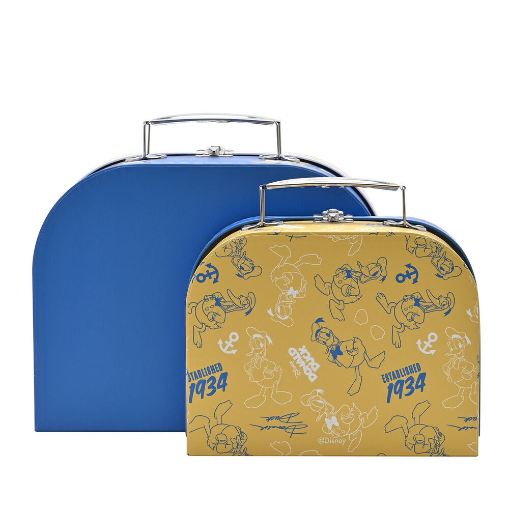 Set 2 cajas almacenamiento Donald Disney WIDDOP & CO