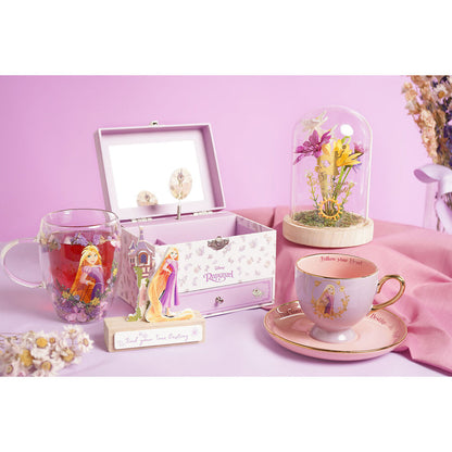 Taza cristal flores secas Rapunzel Princesas Disney WIDDOP & CO