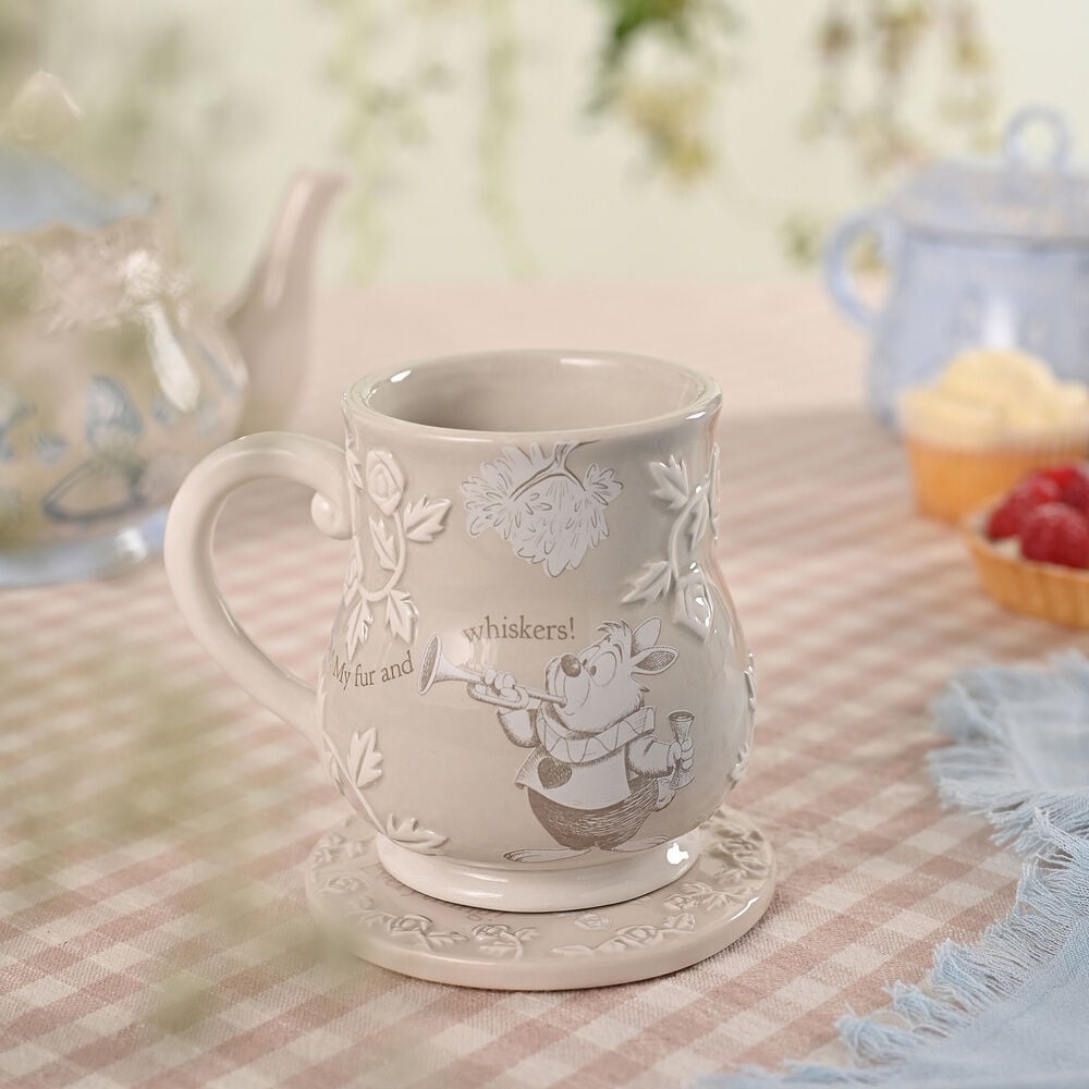 Taza Conejo Blanco Alicia en el Pais de las Maravillas Disney WIDDOP & CO