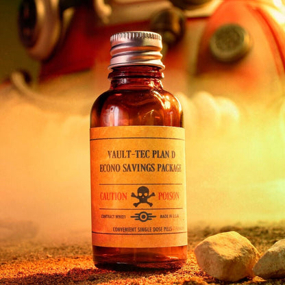 Caja metalica Tesoros del Yermo Fallout DOCTOR COLLECTOR