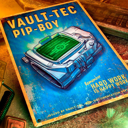 Caja metalica Tesoros del Yermo Fallout DOCTOR COLLECTOR