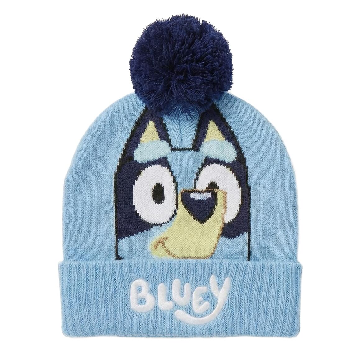 Conjunto gorro guantes bufanda cuello Bluey CERDÁ