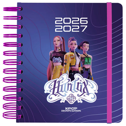 Agenda Escolar KPop Demon Hunters 2026/2027 ERIK