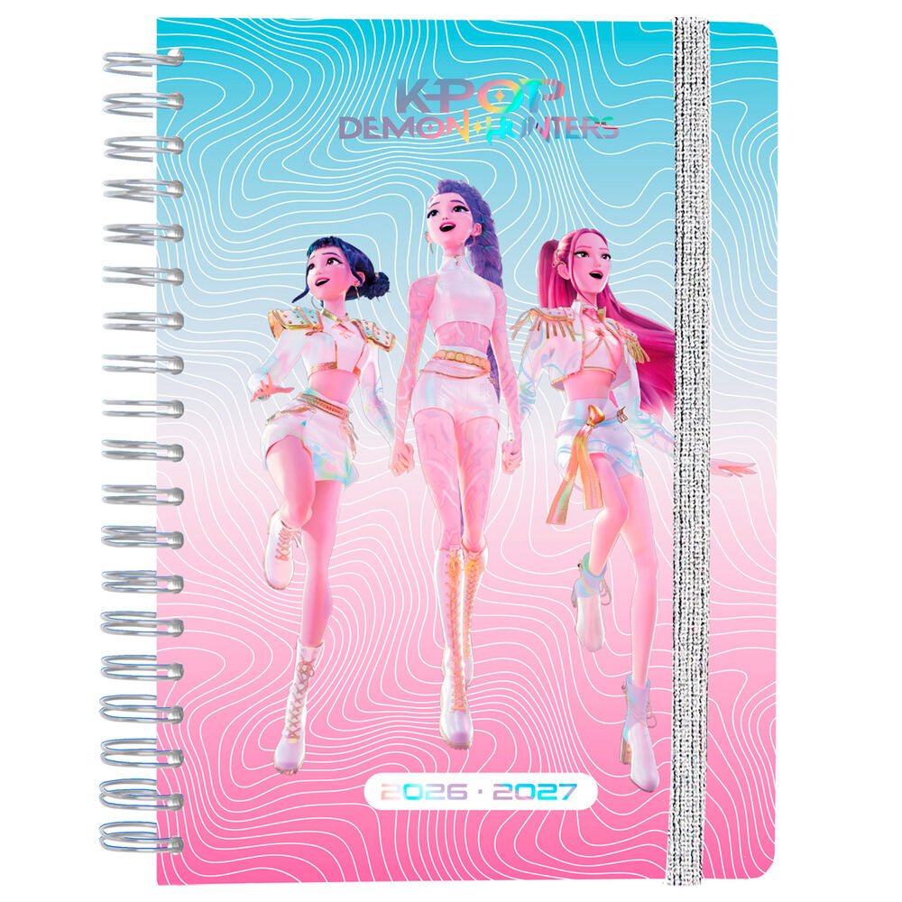 Agenda Escolar KPop Demon Hunters 2026/2027 ERIK