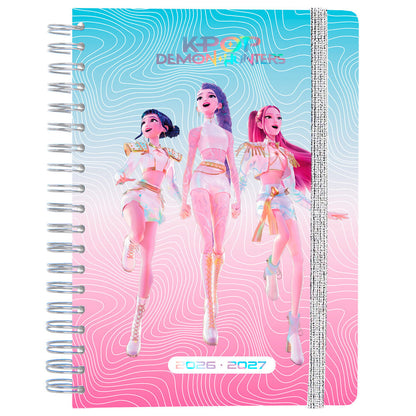 Agenda Escolar KPop Demon Hunters 2026/2027 ERIK