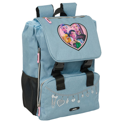 Mochila Huntrix Demon Hunters Kpop 41cm SAFTA