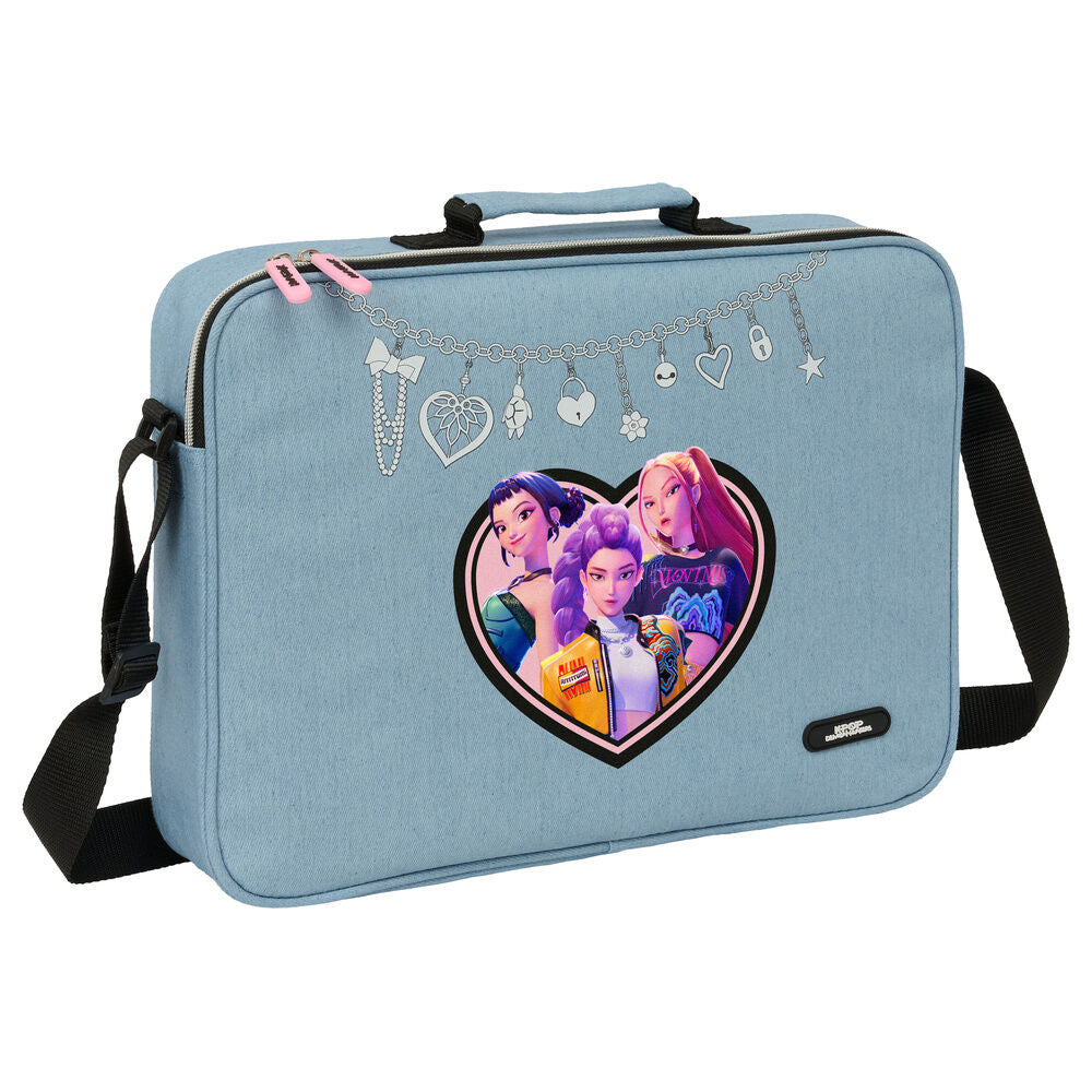 Cartera extraescolares Huntrix Demon Hunters Kpop SAFTA