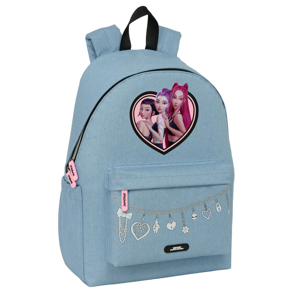 Mochila Huntrix Kpop Demon Hunters 43cm SAFTA