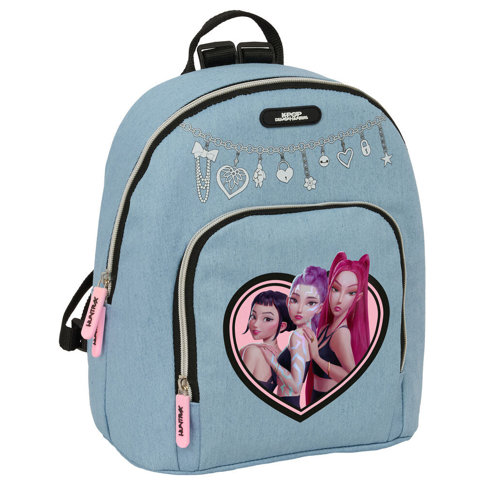 Mochila Huntrix Kpop Demon Hunters 30cm SAFTA