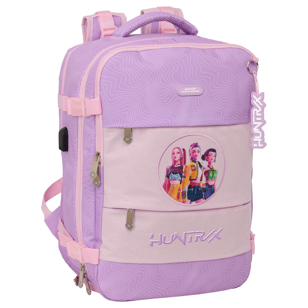 Mochila viaje cabina Iconic Kpop Demon Hunters 44cm SAFTA