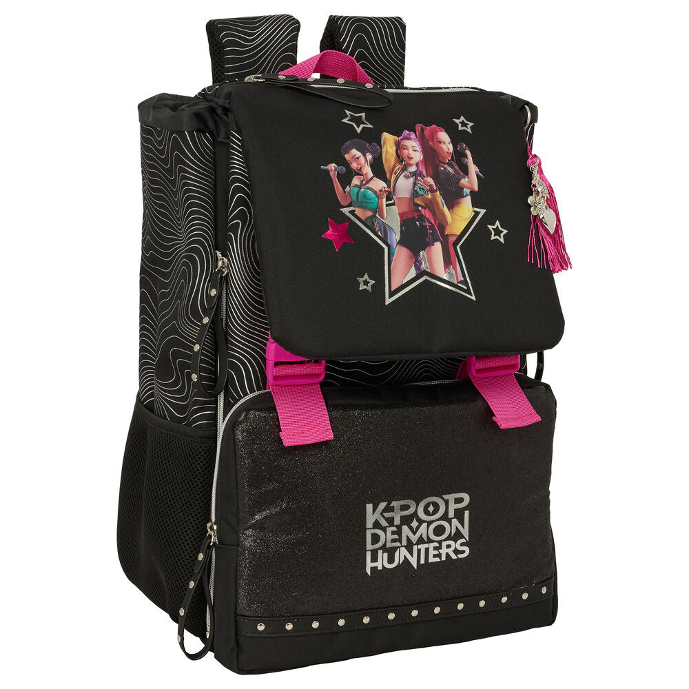 Mochila Energy Kpop Demon Hunters 41cm SAFTA