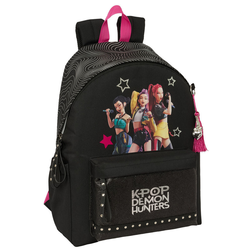 Mochila Energy Kpop Demon Hunters 43cm SAFTA