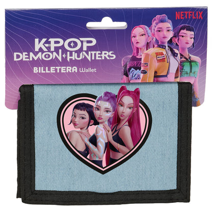 Billetera Huntrix Demon Hunters Kpop SAFTA