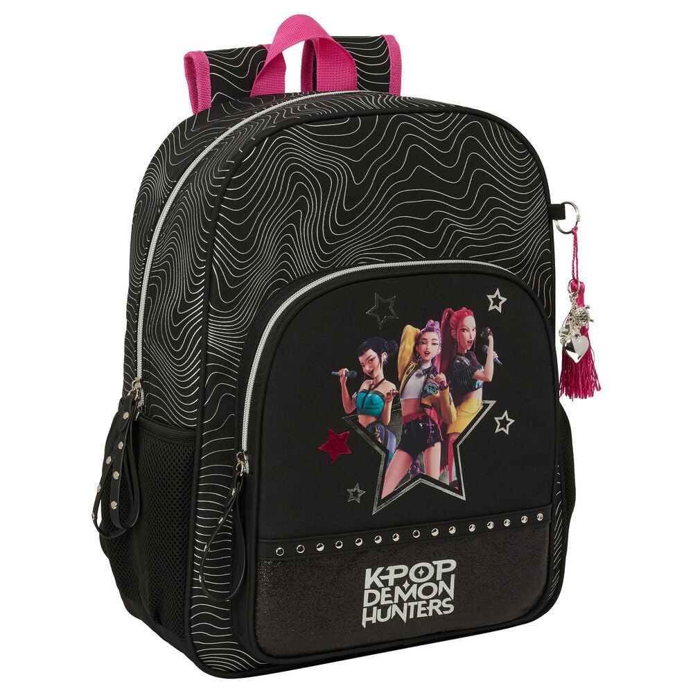 Mochila Energy Kpop Demon Hunters 42cm adaptable SAFTA