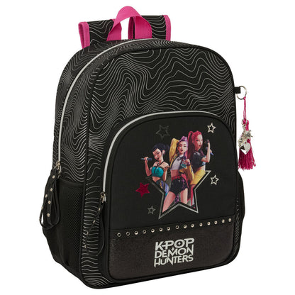 Mochila Energy Kpop Demon Hunters 42cm adaptable SAFTA