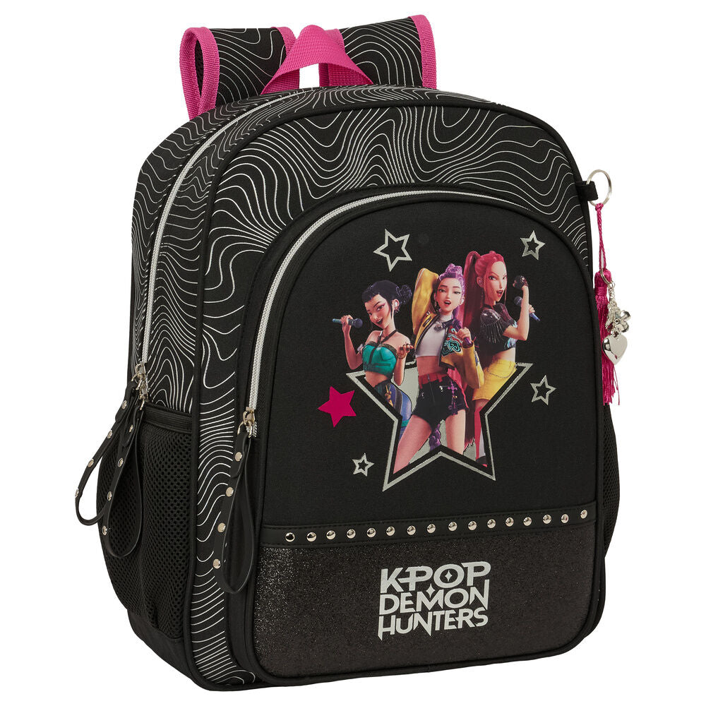 Mochila Energy Kpop Demon Hunters adaptable 38cm SAFTA