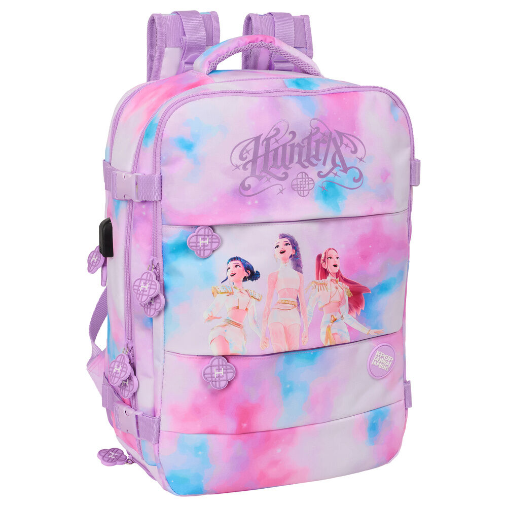 Mochila viaje cabina Artist Kpop Demon Hunters 44cm SAFTA