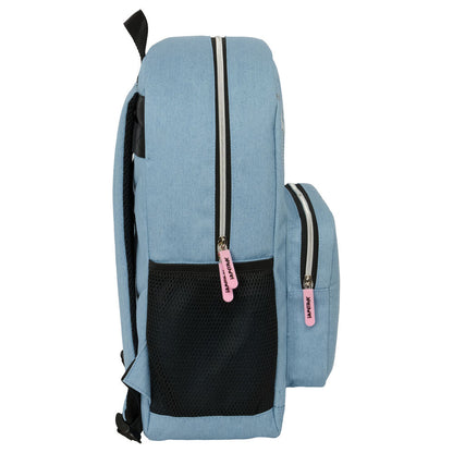 Mochila Huntrix Kpop Demon Hunters 43cm adaptable SAFTA