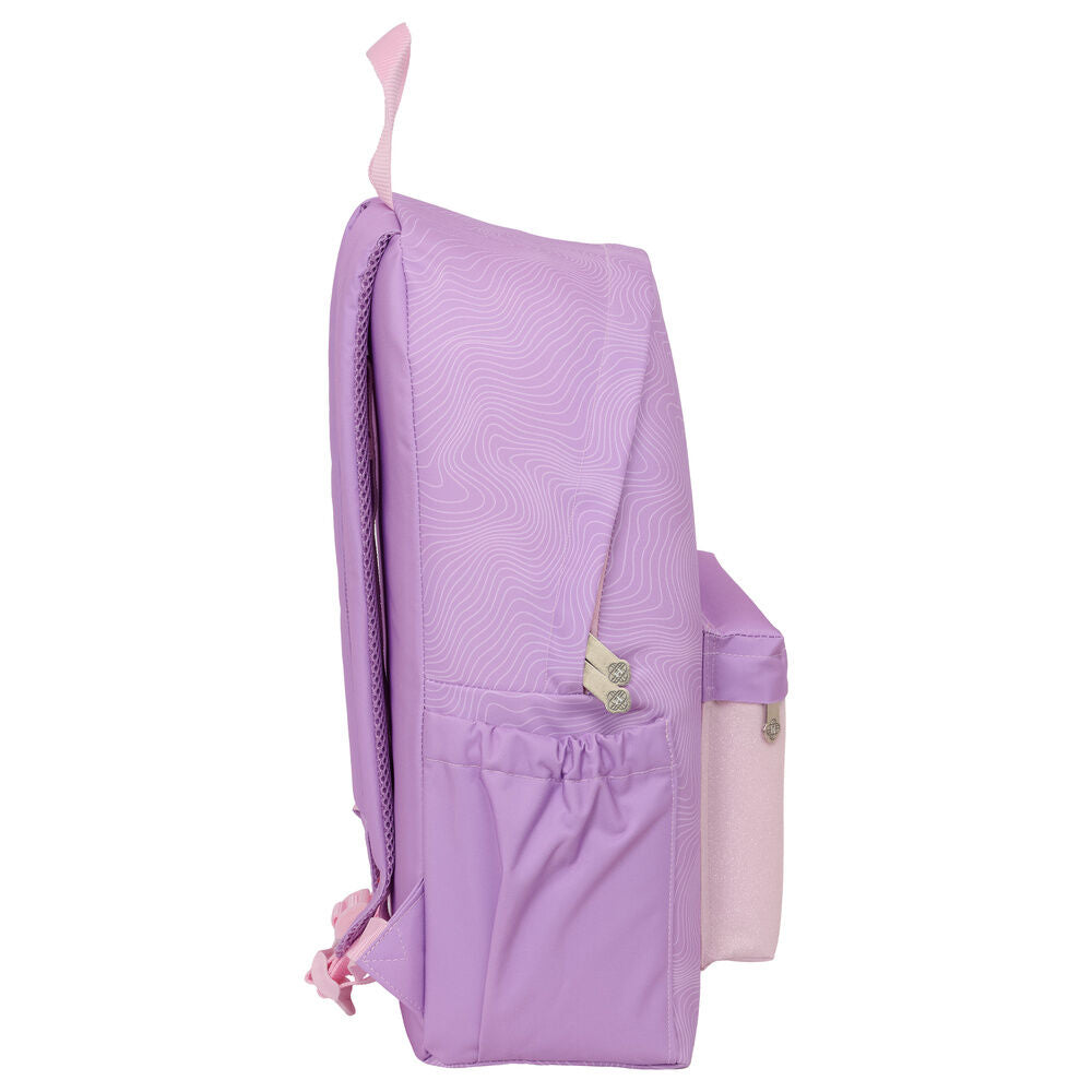 Mochila Iconic Kpop Demon Hunters 43cm SAFTA