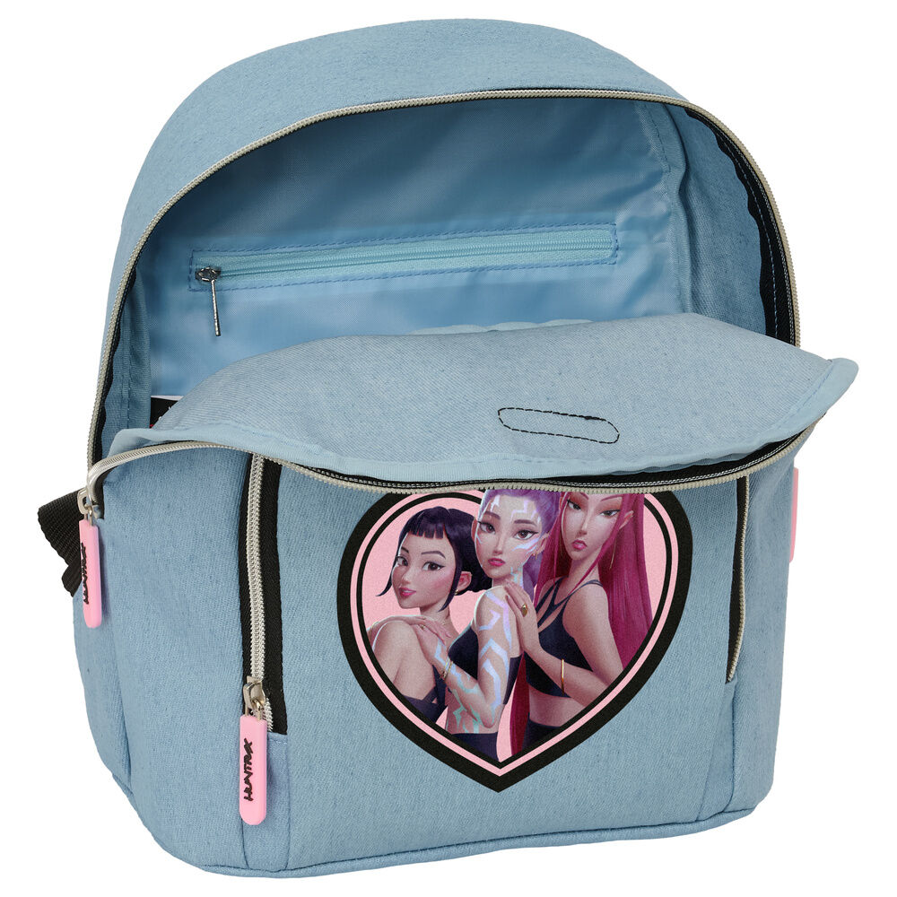 Mochila Huntrix Kpop Demon Hunters 30cm SAFTA