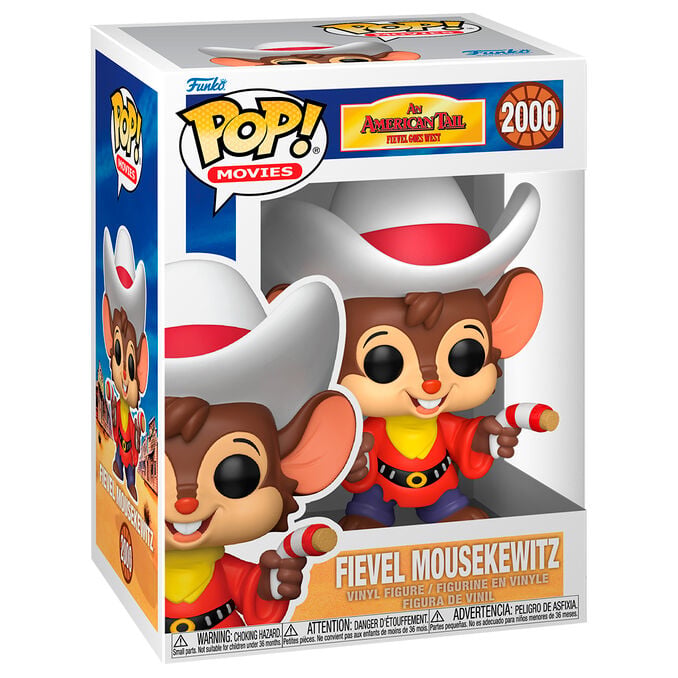 Figura POP An American Tail Goes West Fievel Mousekewitz FUNKO