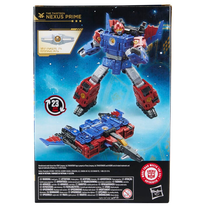 Figura The Thirteen Nexus Prime Transformers Age of the Primes 15,5cm HASBRO