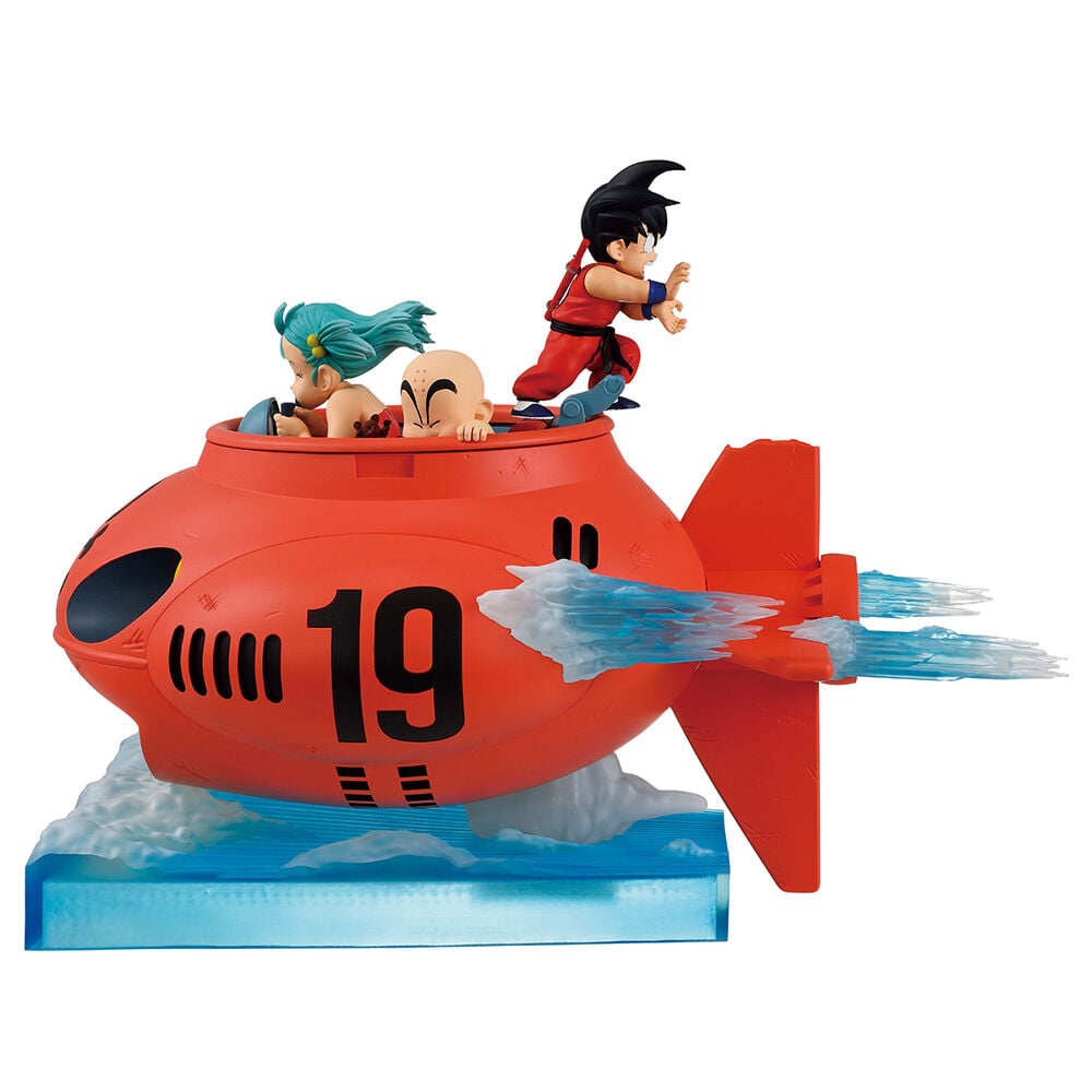 Figura Ichibansho Son Goku, Bulma & Krillin vs Red Ribbon Army Dragon Ball 16cm BANPRESTO