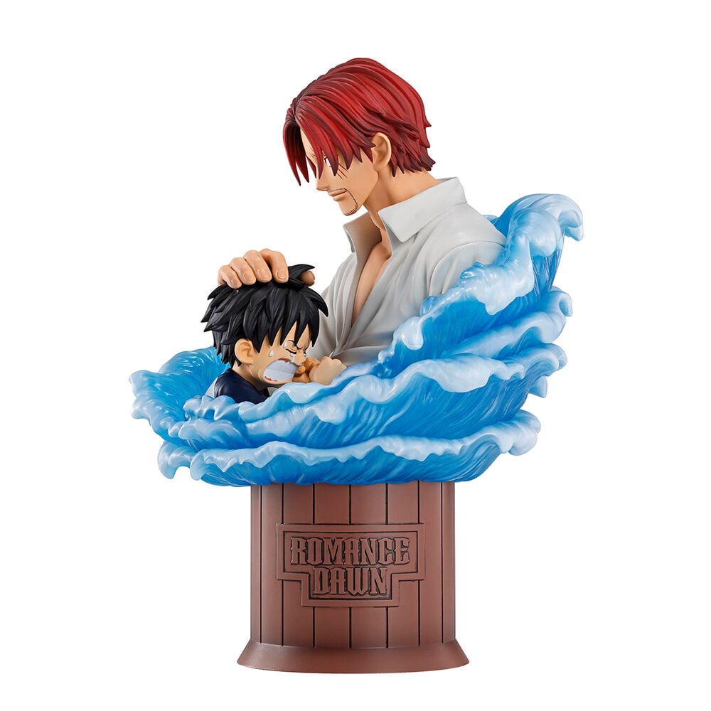 Figura Ichibansho Shanks & Luffy Red Hair Pirates One Piece 15cm BANPRESTO