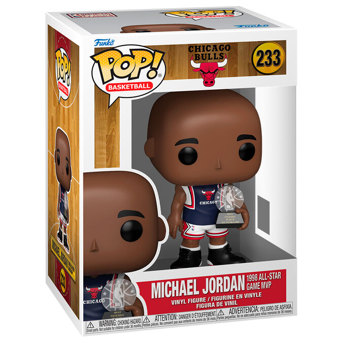 Figura POP Chicago Bulls Michael Jordan 1998 All-Star Game MVP FUNKO