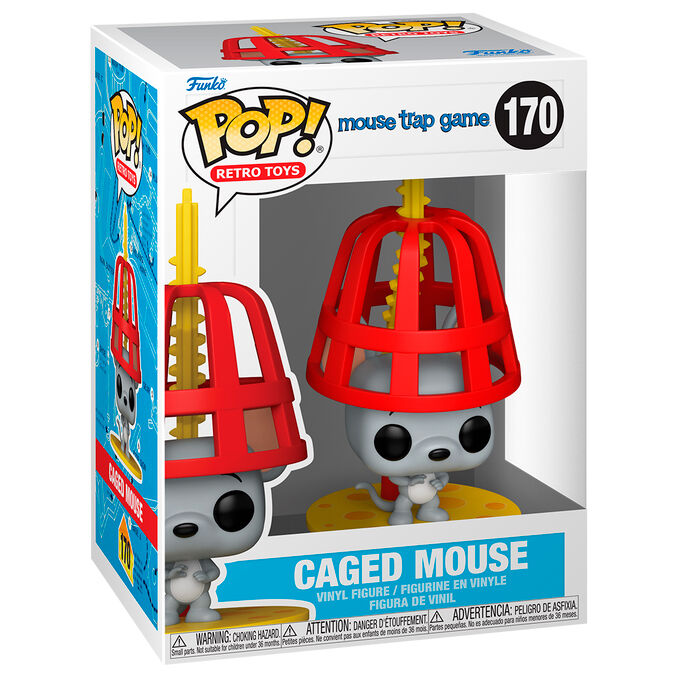 Figura POP Mouse Trap Game - Caged Mouse FUNKO