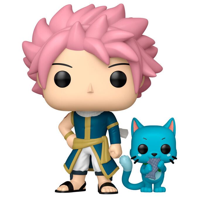 Figura POP Fairy Tail 100 Years Quest Natsu with Happy FUNKO