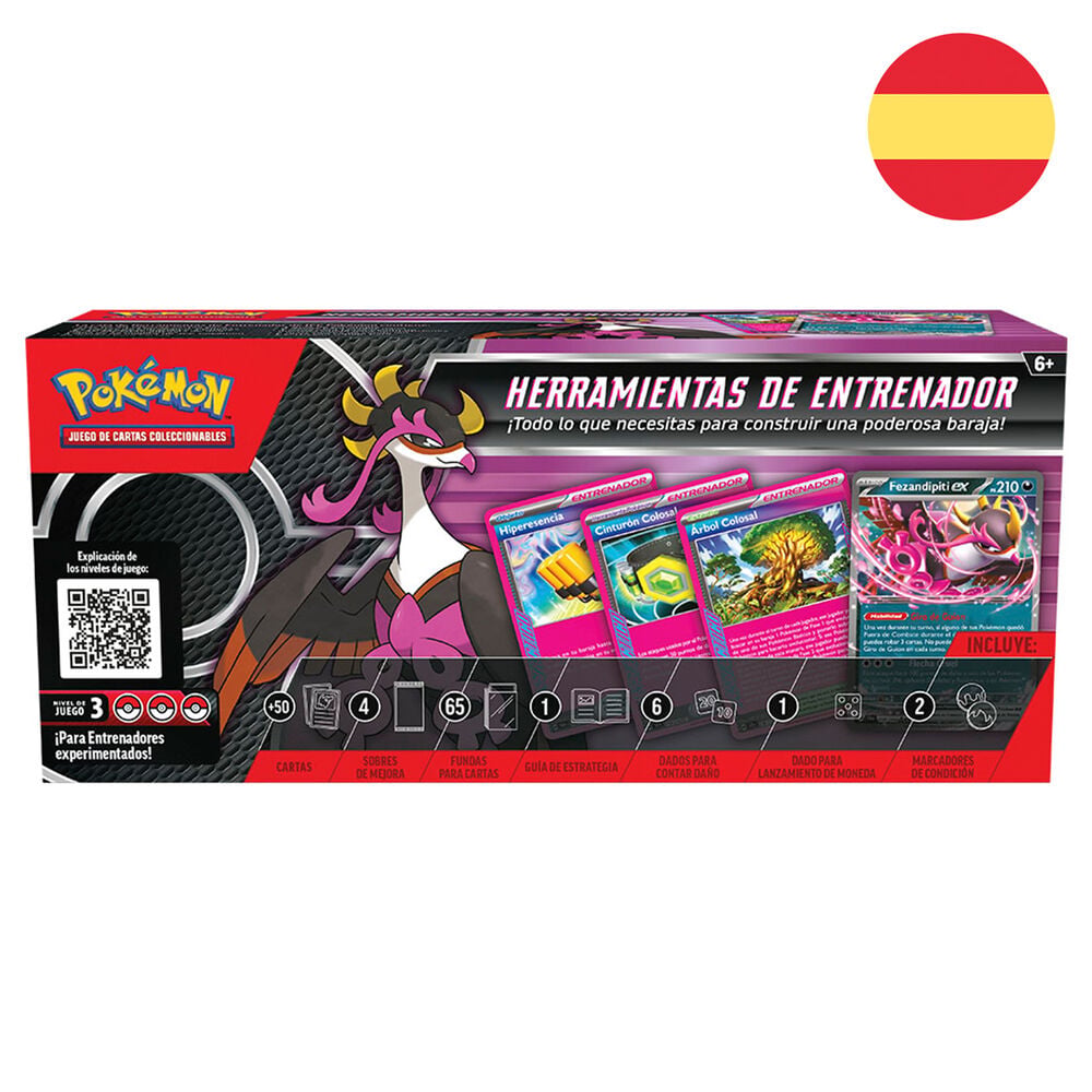 Estuche Kit Herramientas de Entrenador cartas Pokemon español POKEMON JUEGO DE CARTAS