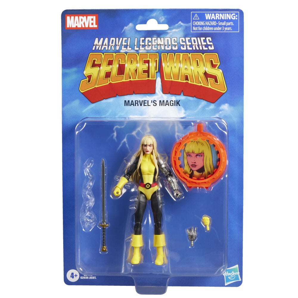 Figura Marvels Magik Secret Wars Marvel Legends Series 15cm HASBRO