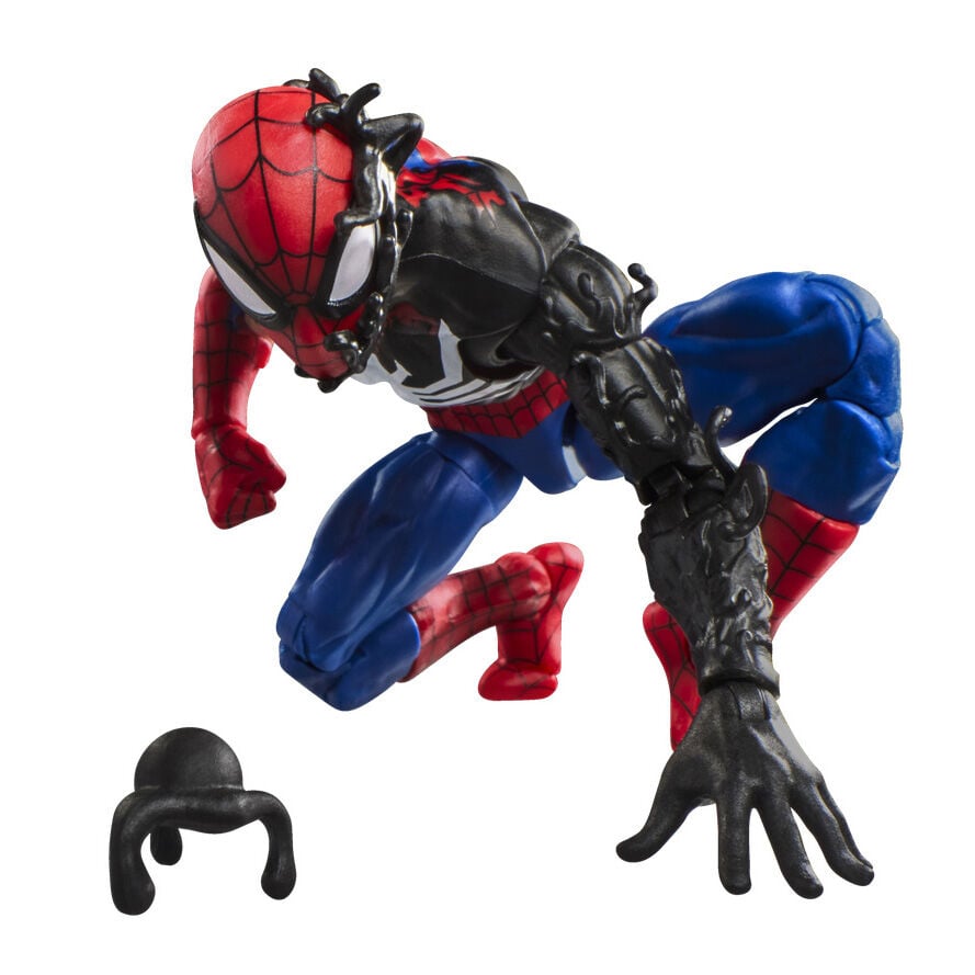 Figura Spiderman Alien Costume Secret Wars Marvel Legends Series 15cm HASBRO