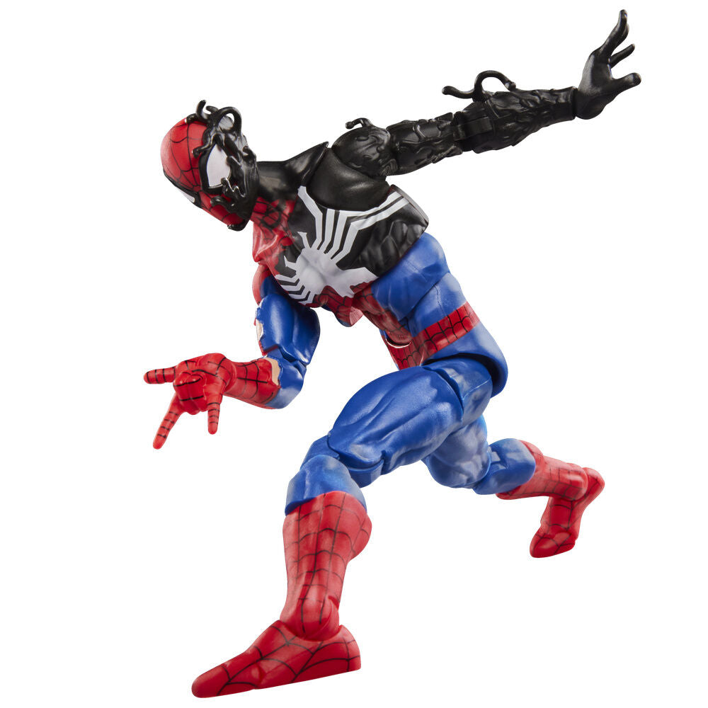 Figura Spiderman Alien Costume Secret Wars Marvel Legends Series 15cm HASBRO