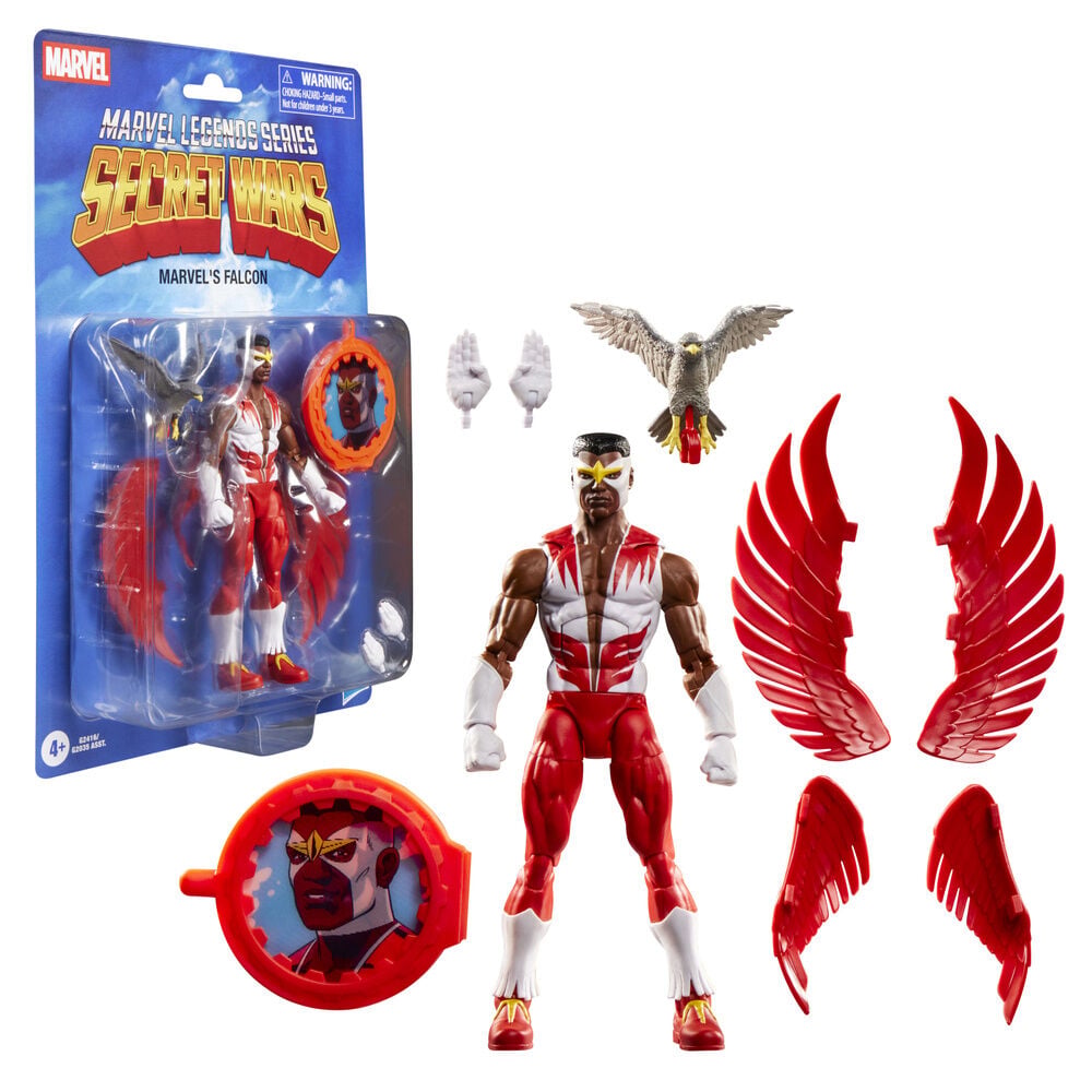 Figura Marvels Falcon Secret Wars Marvel Legends Series 15cm HASBRO