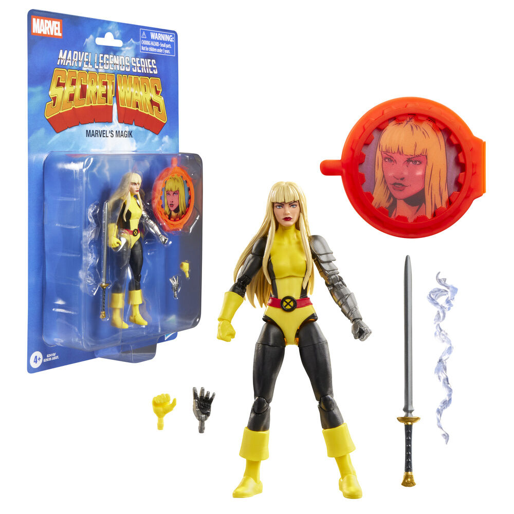 Figura Marvels Magik Secret Wars Marvel Legends Series 15cm HASBRO