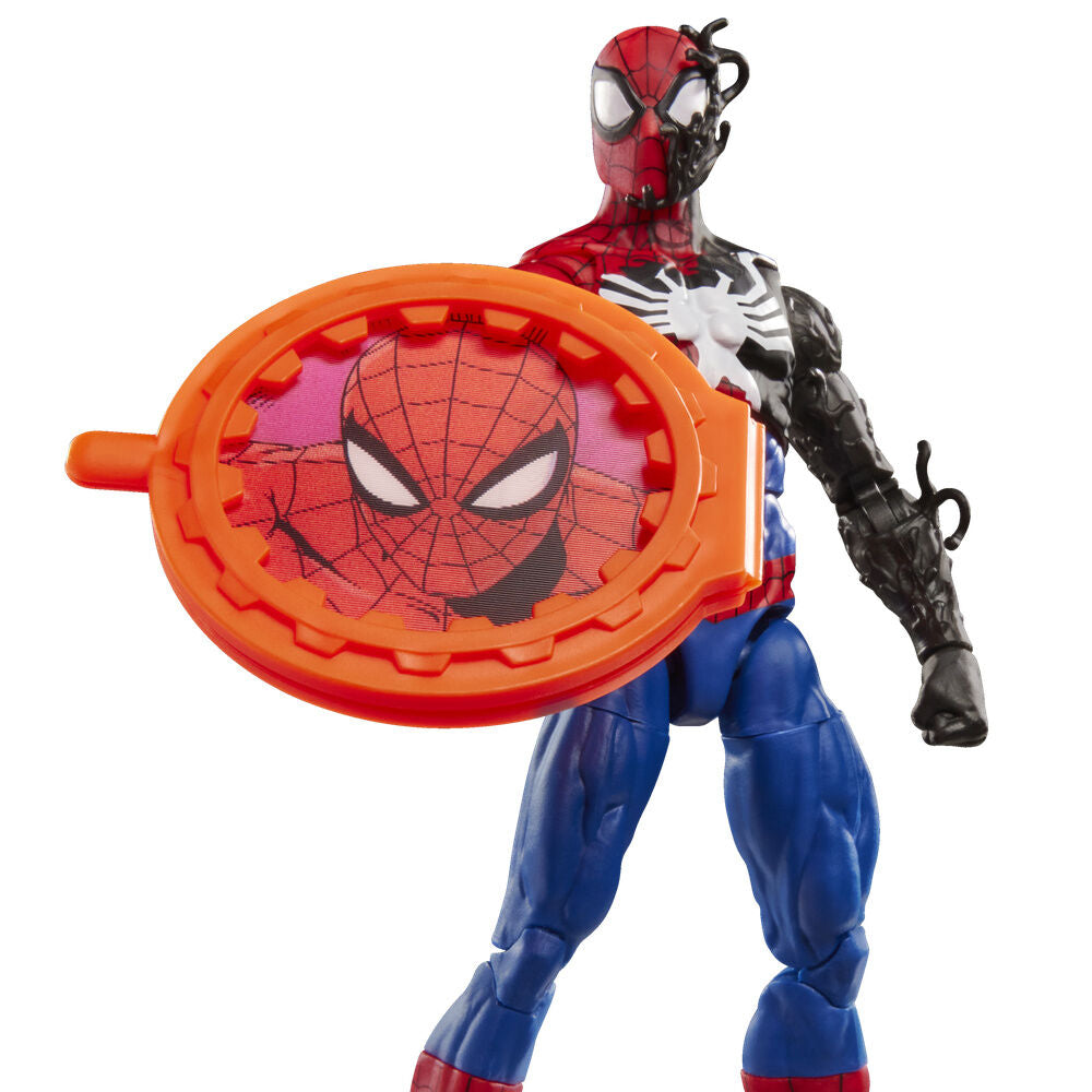 Figura Spiderman Alien Costume Secret Wars Marvel Legends Series 15cm HASBRO
