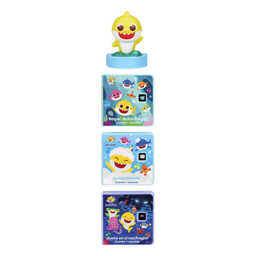 Cuento Baby Shark Family Story Dream machine español LITTLE TIKES