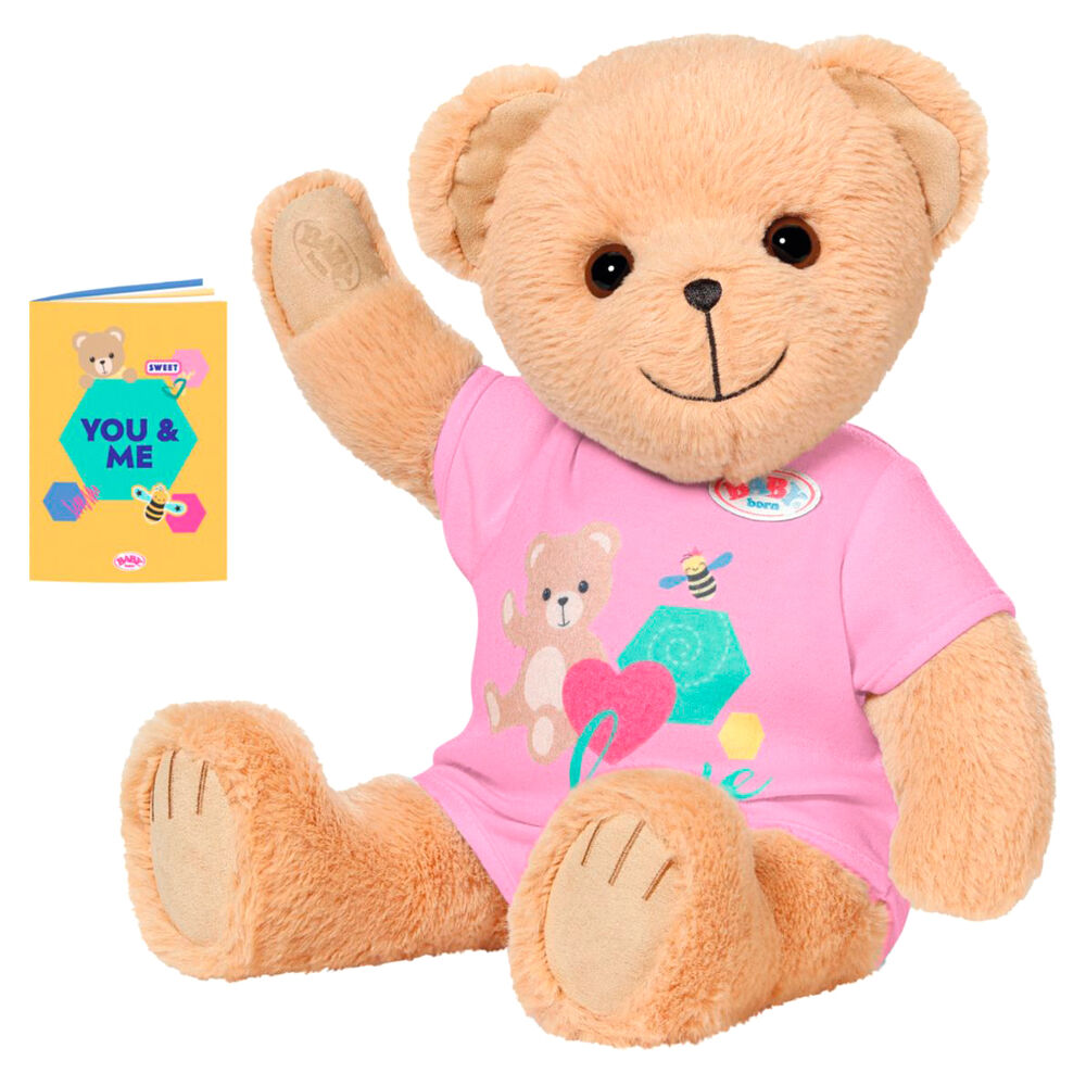 Muñeco peluche Osito Rosa Baby Born 36cm MGA