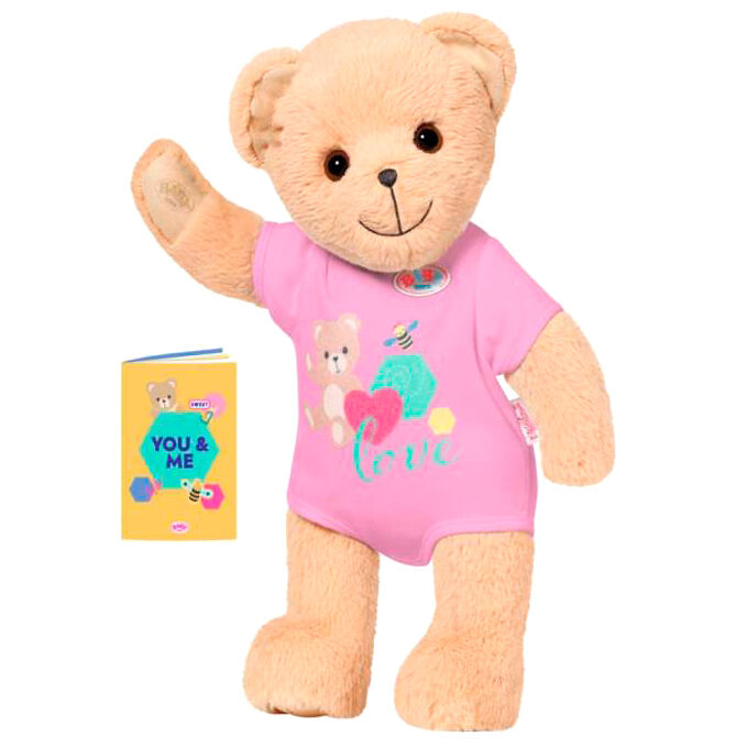 Muñeco peluche Osito Rosa Baby Born 36cm MGA