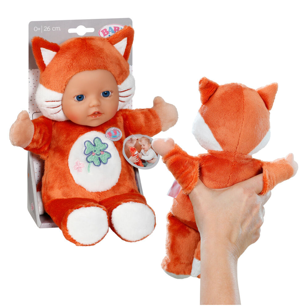 Muñeco Zorro Divertido Baby Born 26cm MGA