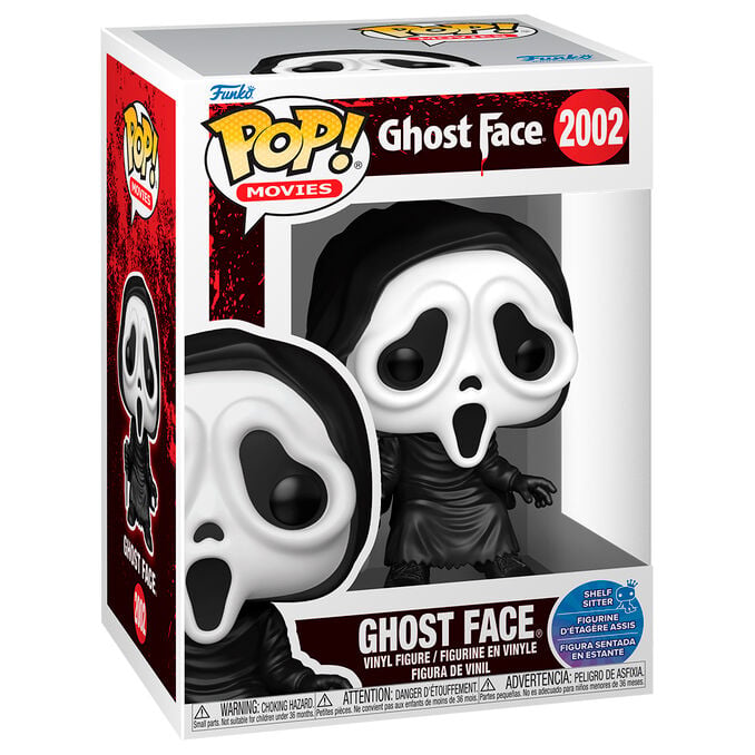 Figura POP Ghost Face - Ghost Face Shelf Sitter FUNKO