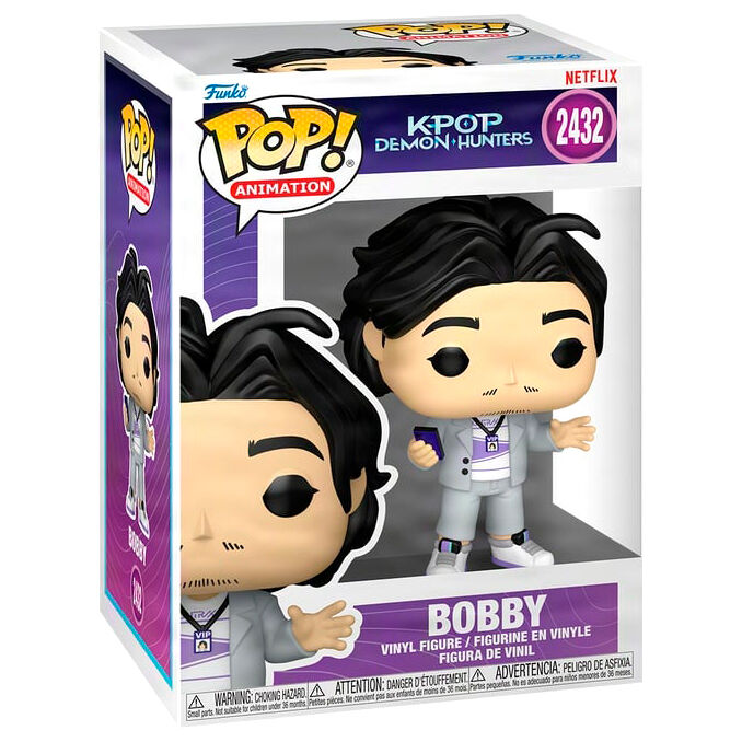 Figura POP Kpop Demon Hunters Bobby FUNKO