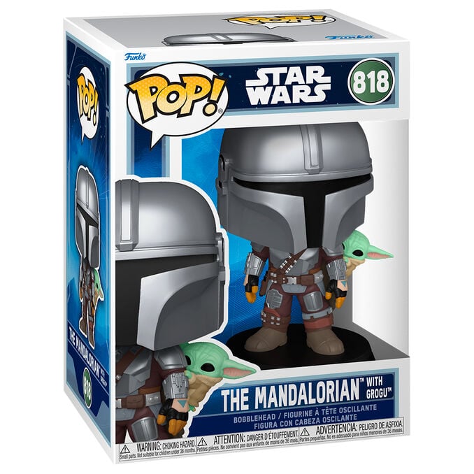 Figura POP Star Wars Mandalorian & Grogu - The Mandalorian with Grogu FUNKO