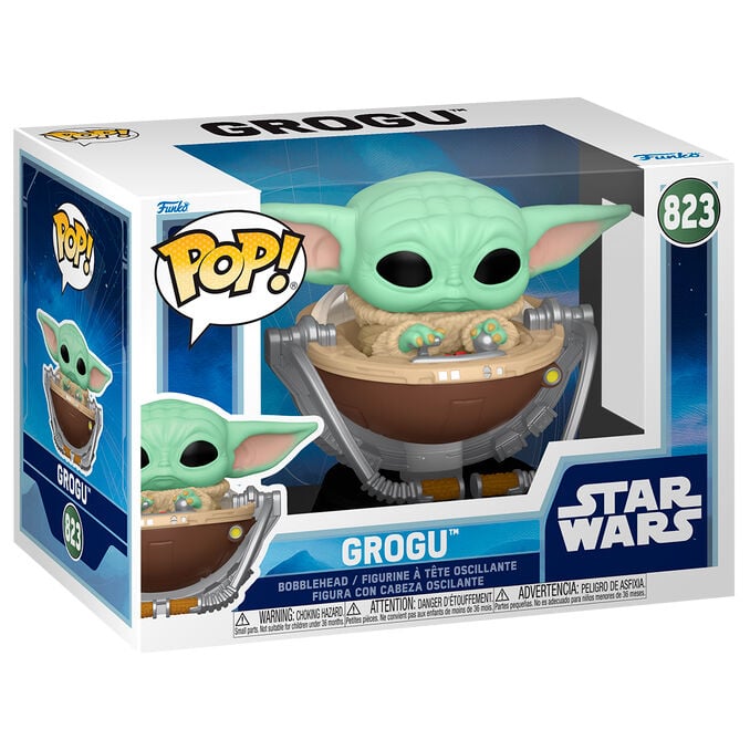 Figura POP Star Wars Mandalorian & Grogu - Grogu in Pram FUNKO