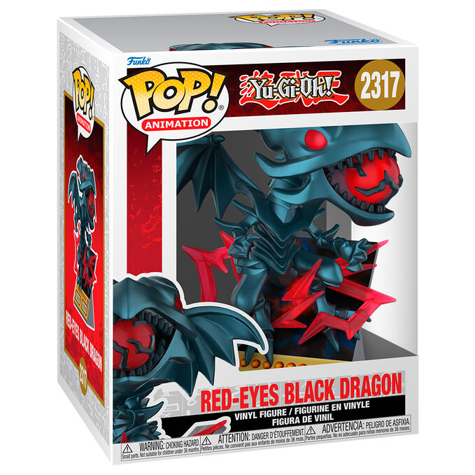 Figura POP Premium Yu-Gi-Oh! Red-Eyes Black Dragon FUNKO