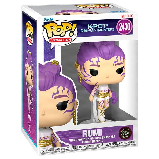 Figura POP Kpop Demon Hunters Rumi Chase FUNKO