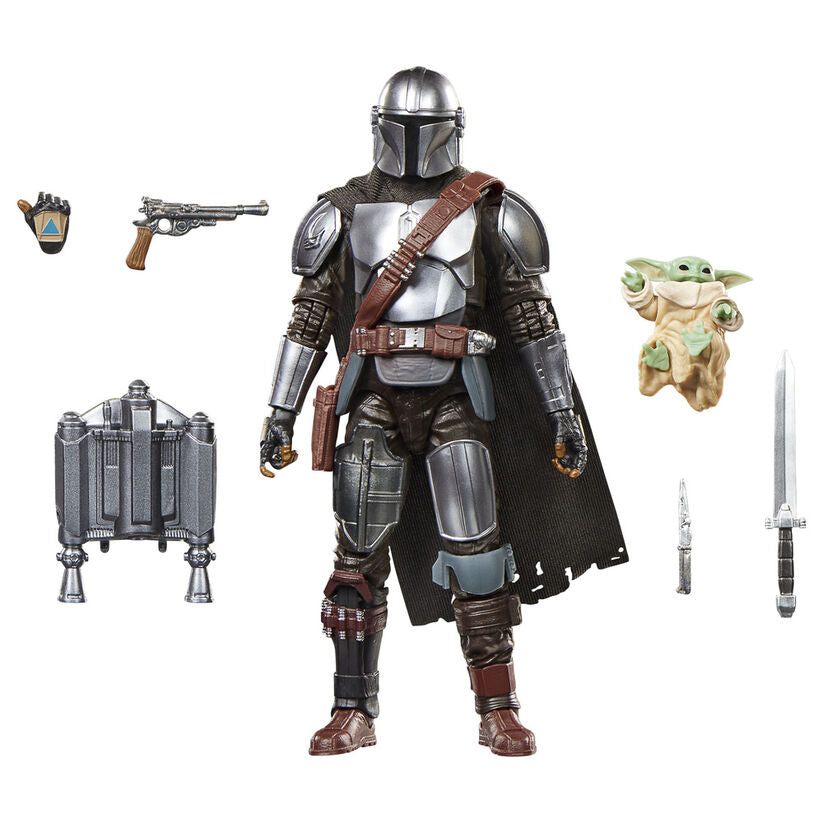 Figura The Mandalorian & Grogu Star Wars The Mandalorian & Grogu 15cm HASBRO